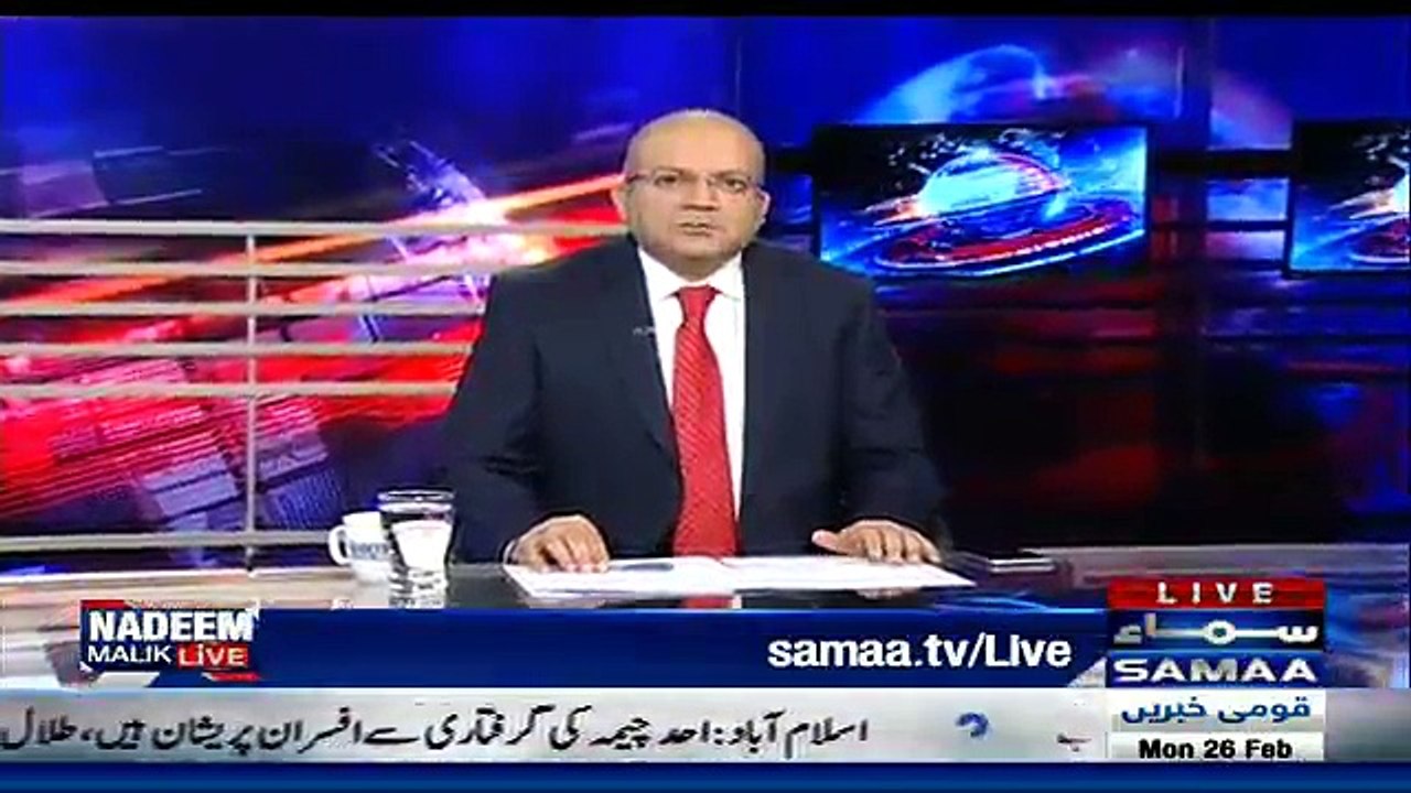Nadeem Malik Live - 26th February 2018
