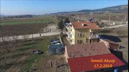 İĞDECİK KÖYÜ  SARIKEÇİLİ ÇİFTLİĞİNİ HAVADAN GÖRÜN