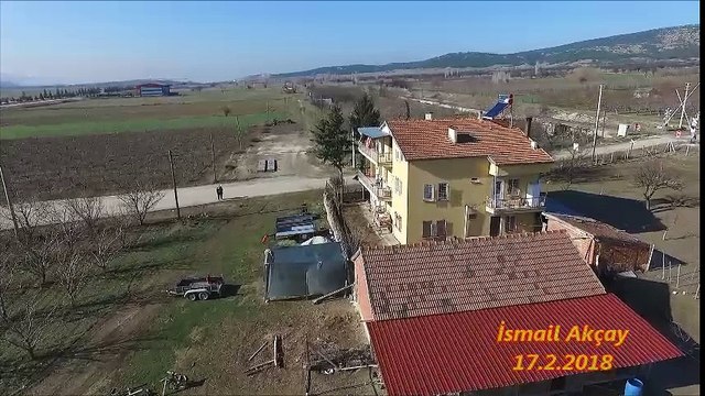 İĞDECİK KÖYÜ SARIKEÇİLİ ÇİFTLİĞİNİ HAVADAN GÖRÜN