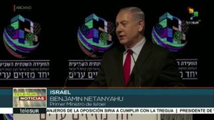 Israelíes marchan para exigir la renuncia del Premier Netanyahu