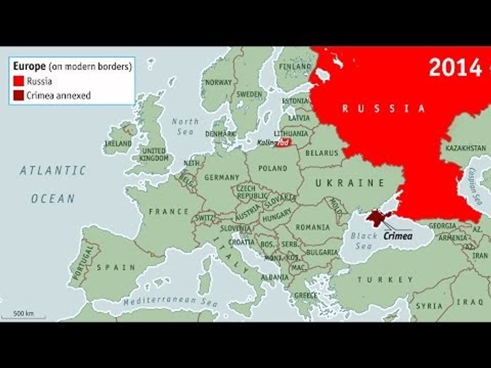 The bear is back - mapping Russian revanchism