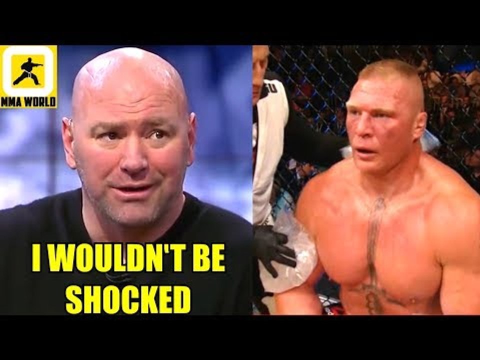 Brock Lesnar making a comeback to the UFC for t...