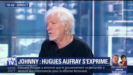 Héritage de Johnny: "Je suis comme Sylvie (…) ça me choque", dit Hughes Auffray