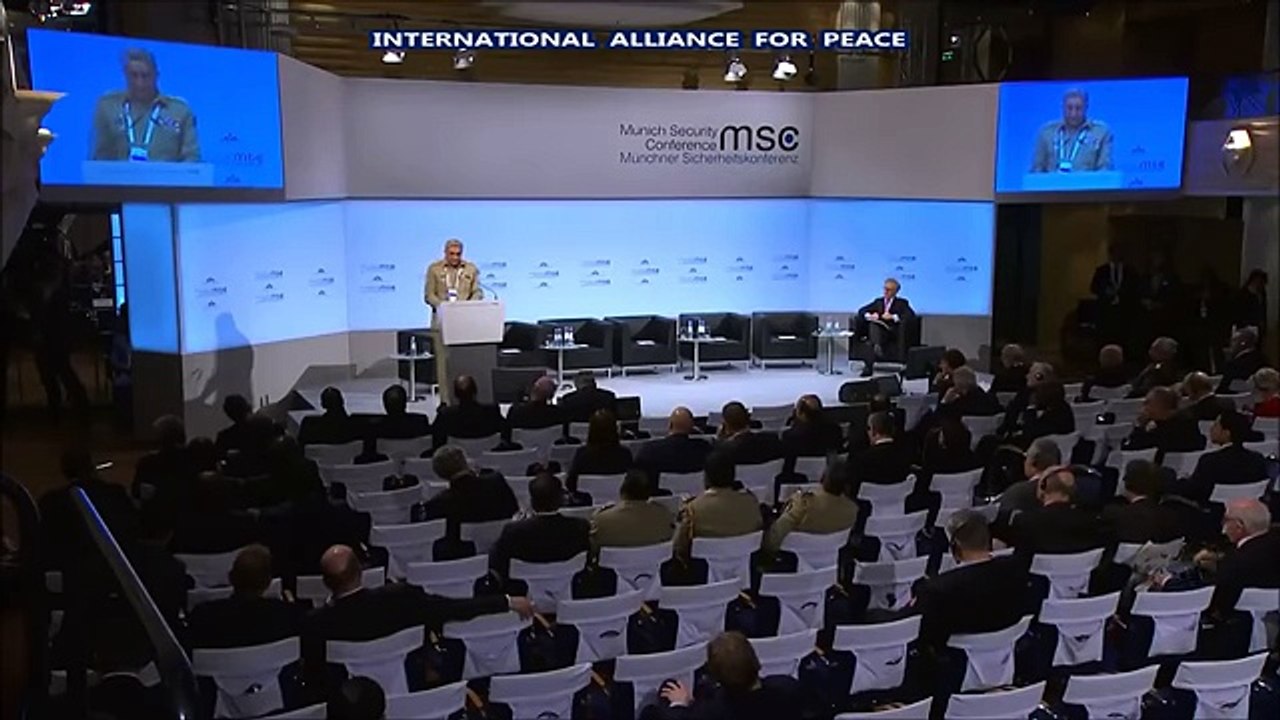 COAS GEN QAMAR JAVED BAJWA AT MUNICH SECURITY CONFERENCE