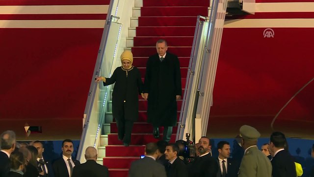 Cumhurbaşkanı Erdoğan, Cezayir'de - Karşılama töreni (1) - CEZAYİR