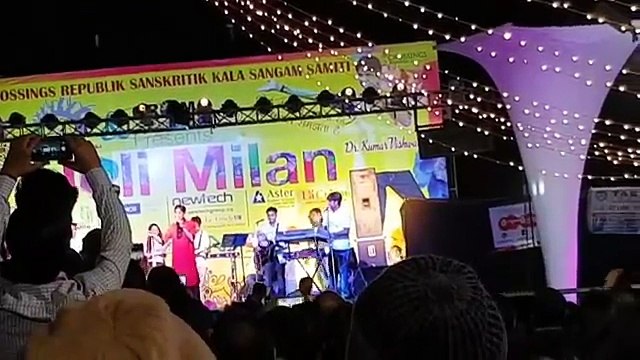 Kumar Viswas at Holi Milan Samaroh Part-2 26 Feb 2018
