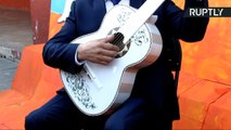 Craftsman Who Designed Guitar for Disney's 'Coco' Becomes Hometown Hero