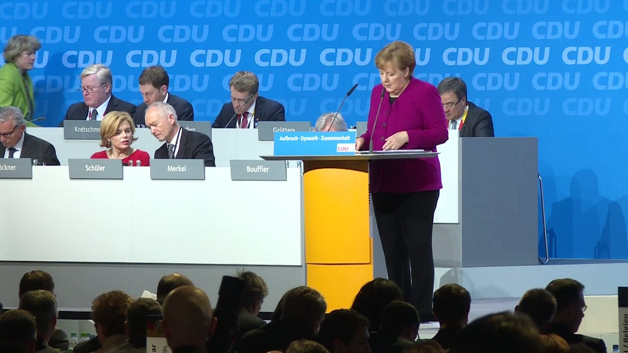 CDU stimmt mehrheitlich für große Koalition