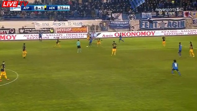 Amr Warda Goal HD - Atromitos 1-1 AEK Athens FC 26.02.2018