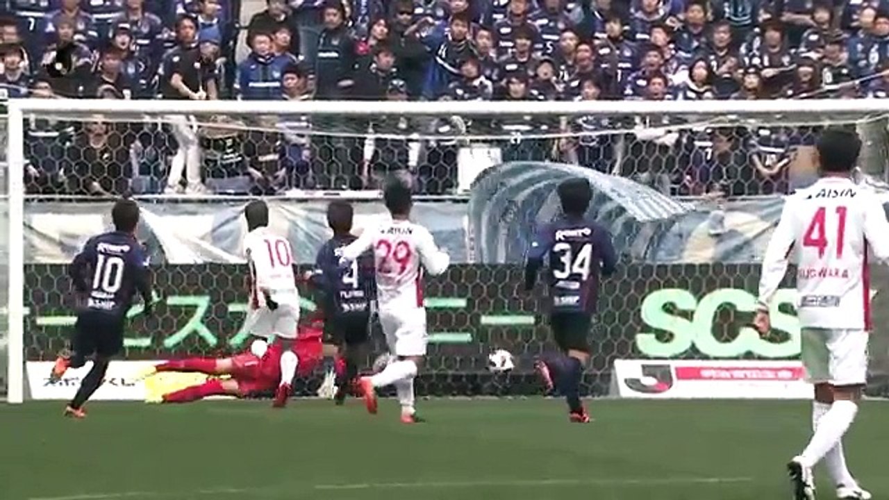 Gamba Osaka 2:3 Nagoya (Japan. J League. 24 February 2018)