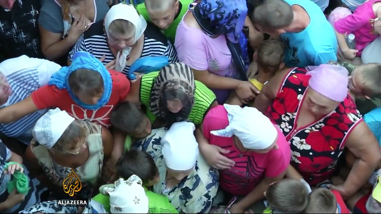 Kiev accuses Moscow over aid convoy