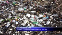 Los proximos dias Guatemala y Honduras retiraran basura de playas