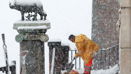 Холод из Сибири сковал Европу