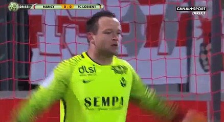 Marveaux (Penalty) Goal HD - Nancy	0-1	Lorient 26.02.2018