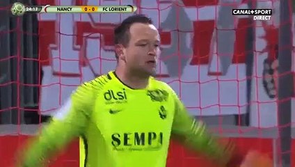 Marveaux (Penalty) Goal HD - Nancy	0-1	Lorient 26.02.2018