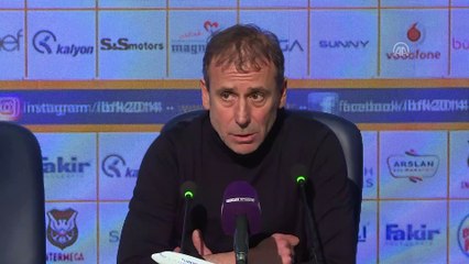 Medipol Başakşehir-Gençlerbirliği maçının ardından - Abdullah Avcı - İSTANBUL