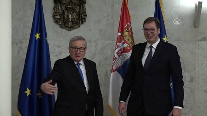 Vucic-Juncker görüşmesi - BELGRAD