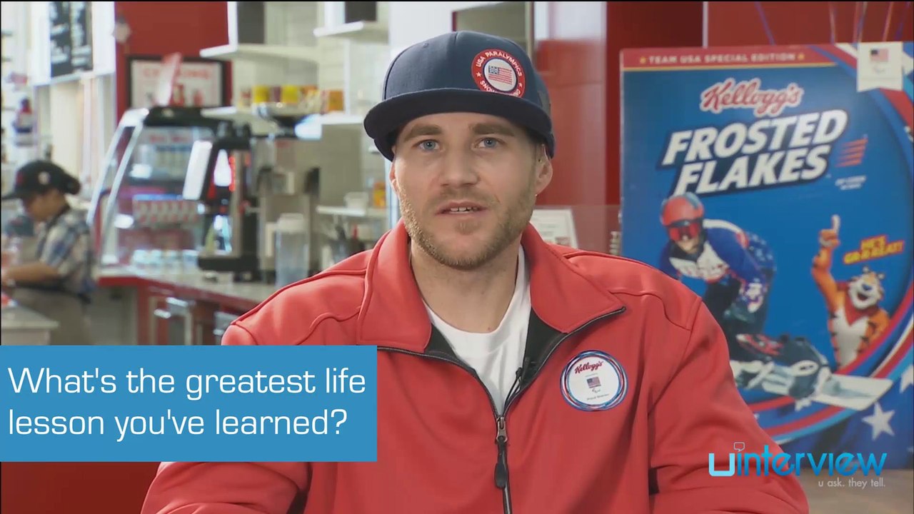 Paralympic Snowboarder Mike Schultz On The Greatest Life Lesson He's Learned