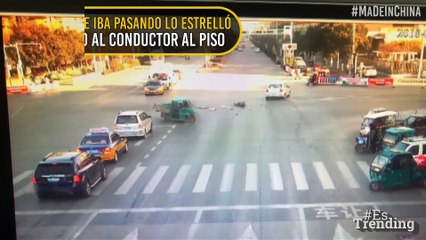 Este es el accidente más inexplicable del mundo y tuvo una reacción aún más confusa