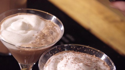 Spiked Valrhona Hot Chocolate