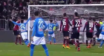 Half Time Goals  HD - Cagliari 0 - 2 Napoli - 26.02.2018
