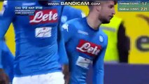 Dries Mertens Goal - Cagliari 0-2 Napoli Serie A
