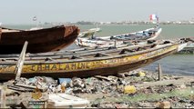 Rising sea levels threaten Senegal city