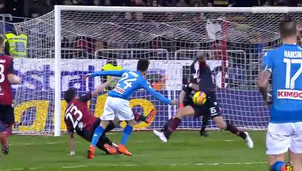 Insigne L. (Penalty) Goal HD - Cagliari	0-4	Napoli 26.02.2018