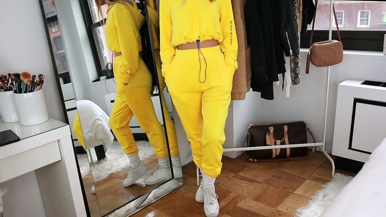 CUTE & SIMPLE LAZY OUTFITS FOR SCHOOL (OOTW) | HOW I STYLE SWEATPANTS