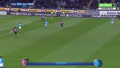 Marek Hamsik  Goal HD - Cagliari	0-3	Napoli 26.02.2018