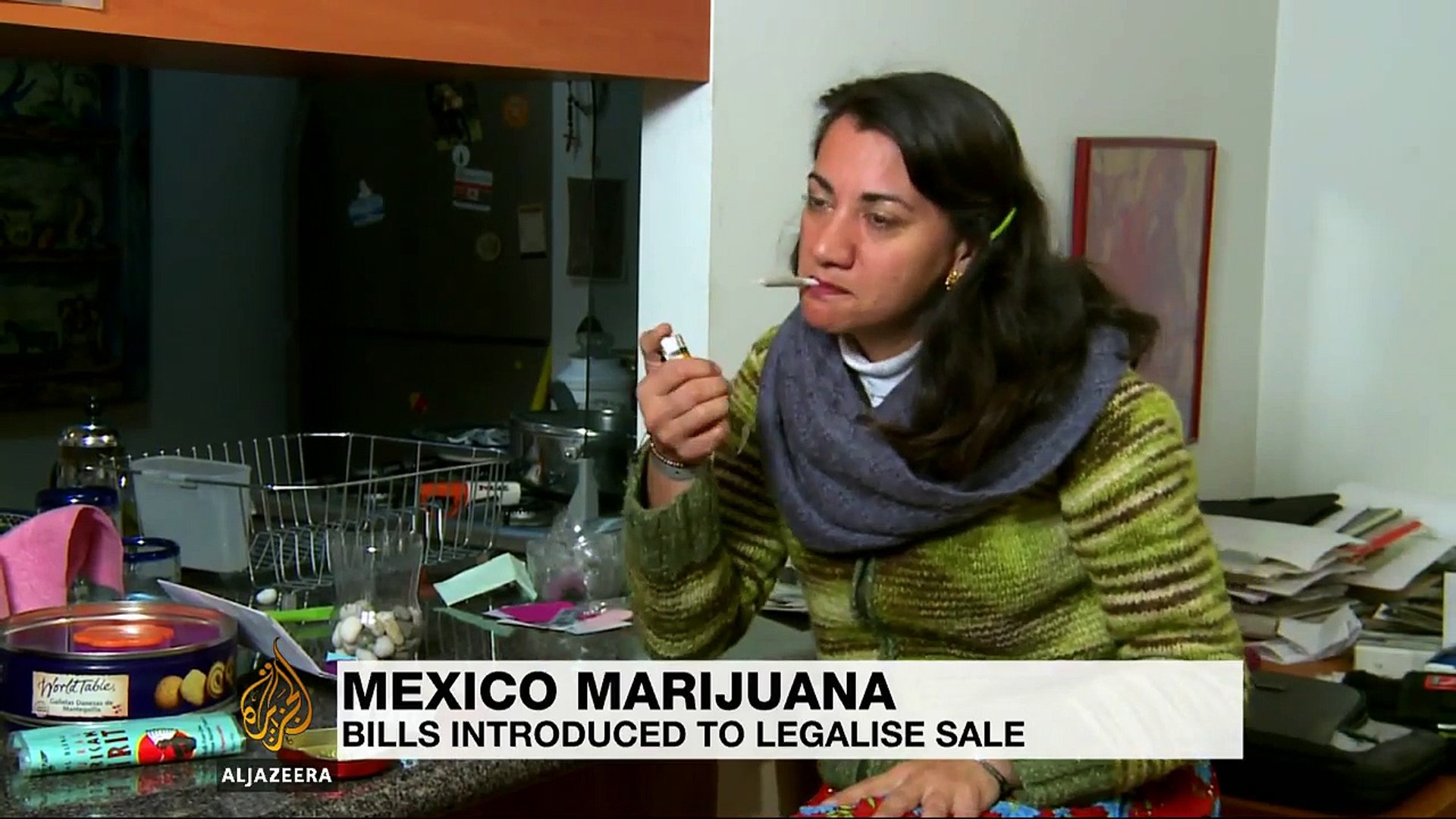 ⁣Mexico mulls legalising marijuana