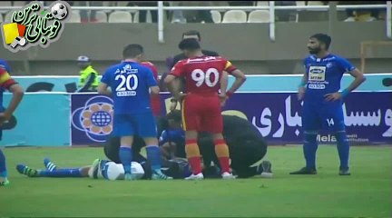 گزارشی از مصدومیت شدید پادوانی