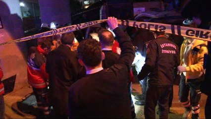Maltepe’de kadın sürücü köprünün ayağına çarptı: 1 yaralı
