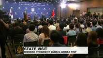Chinese President ends state visit to S Korea