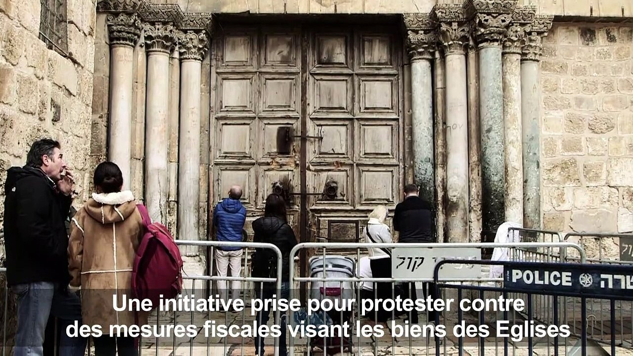 Jérusalem: Saint-Sépulcre fermé pour la 2e journée consécutive