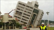 Taiwan hit by another earthquake as search for survivors continues