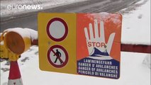 Heavy snow causes chaos in Alpine region