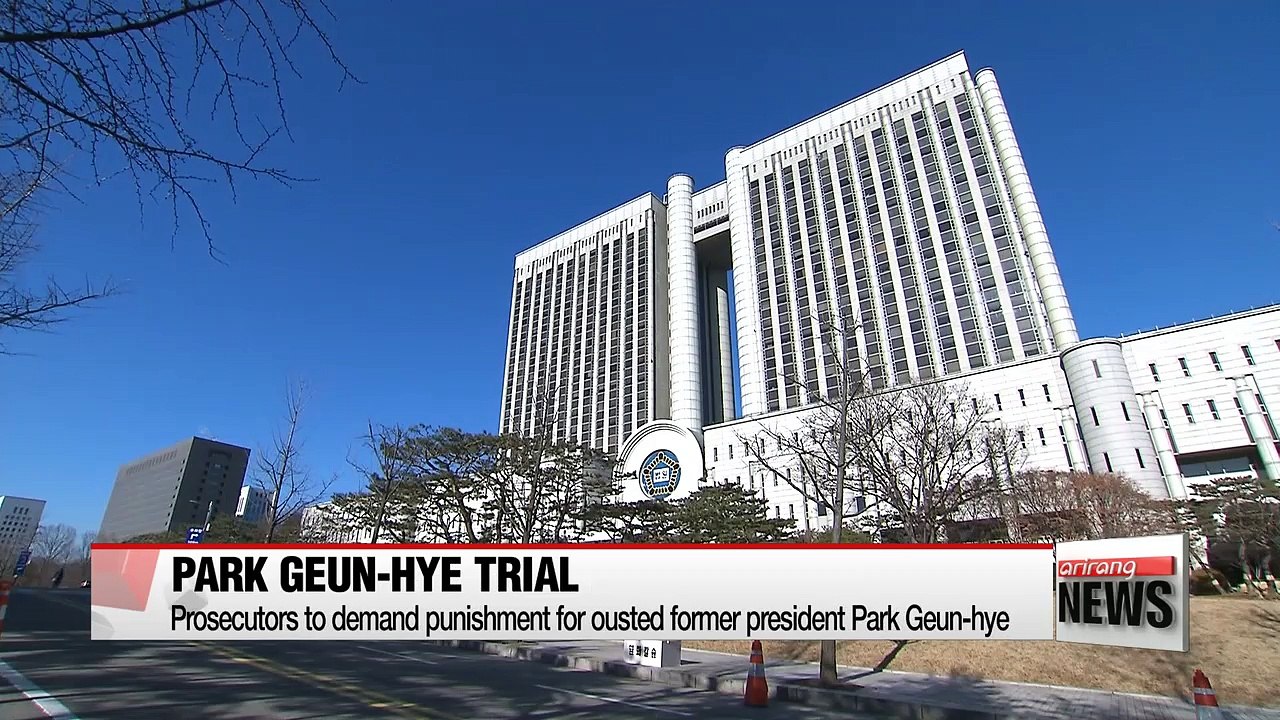 Prosecutors to demand punishment for ousted former president Park Geun-hye
