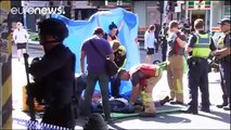 Melbourne crash: Driver arrested as car hits pedestrians in 'deliberate act'