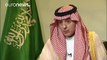 Saudi foreign minister calls for sanctions against Iran