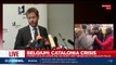 Deposed Catalan leader Carles Puigdemont turns himself in to Belgian police