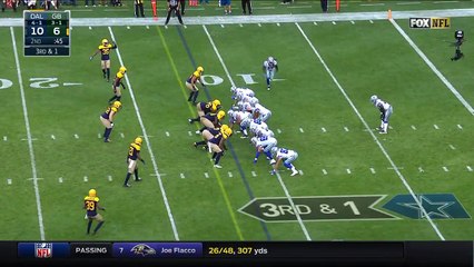 2016 - Lucky Whitehead rushes 26 yards on end around