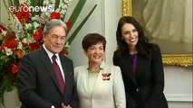 Jacinda Ardern sworn in as new PM of New Zealand