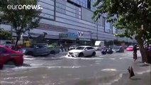 Bangkok hit by flash floods