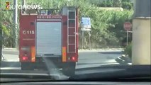 Italian firefighters arrested for arson