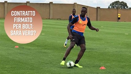 Usain Bolt sta per entrare in un club di calcio?