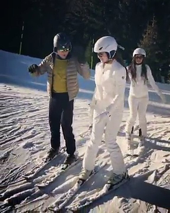 Jacqueline on snow