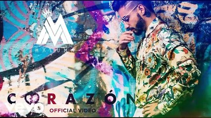 MALUMA-CORAZÓN ft Nego do Borel (Official video)