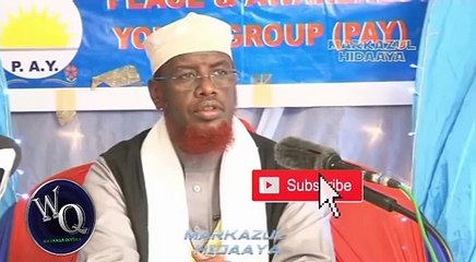 DEG DEG Sheikh umal oo si kulul uga halday una Hanjabay somalida masiixiyinta kunool caalamka