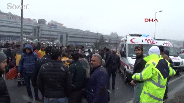 O-6 Bağlantı yolunda feci kaza